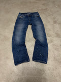 Y2K Vintage Diesel Baggy Jeans – Size 34 – Dunkelblau – Low Waist