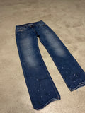 Y2K Vintage Diesel Baggy Jeans – Size 34 – Dunkelblau – Low Waist